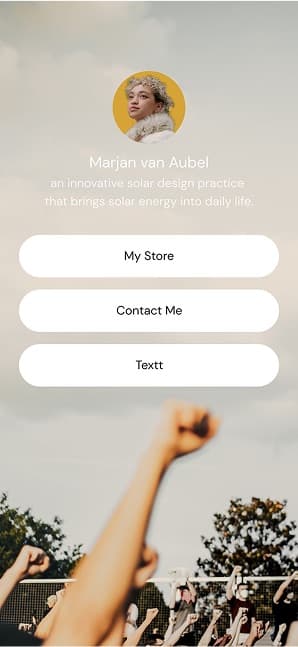 Linktree screen 3