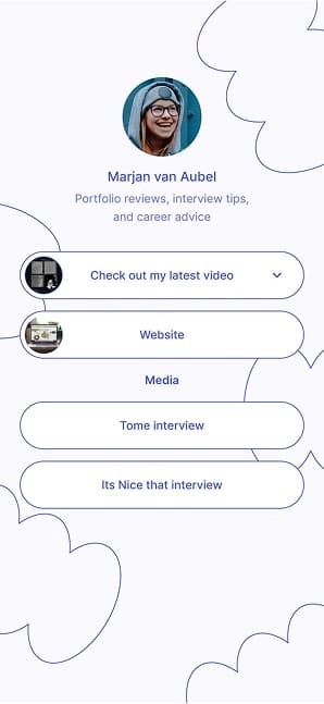 Linktree screen 4
