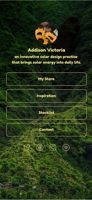 Linktree screen 7