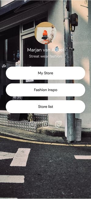 Linktree screen 7