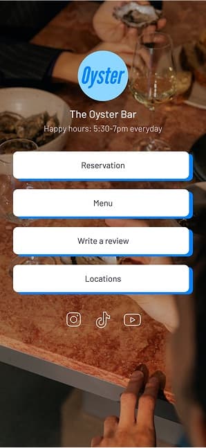 Linktree screen 9