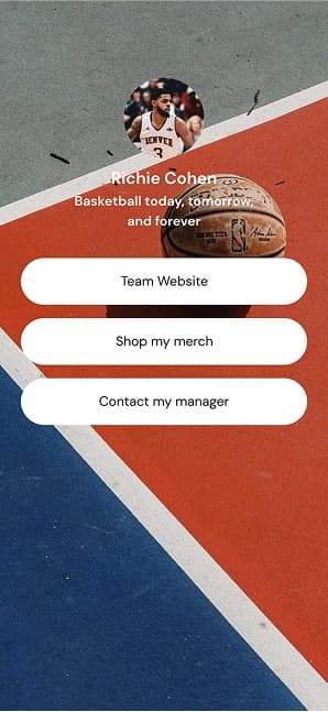 Linktree screen 12